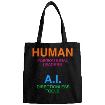 Discover Humans Critical thinkers AI Narrow minded systems Bags