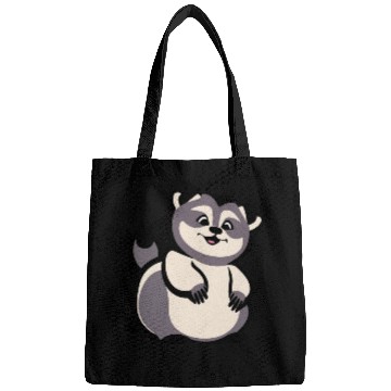 Discover Simply cute raccoon Bags