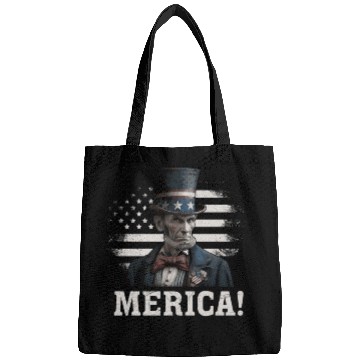 Discover Merica Lincoln President Independence Day Party Bags