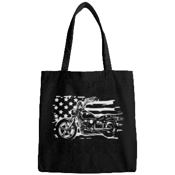 Discover American Iron Motorcycle ©WhiteTigerLLC.Com Bags