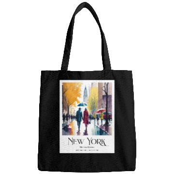 Discover Couple walking in the streets of New York City Bags