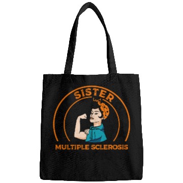 Discover Proud Sister Of An Multiple Sclerosis Awareness Bags