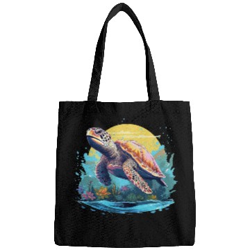 Discover Serene Underwater Turtle Bags