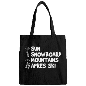 Discover Funny Snowboarding Joke Bags