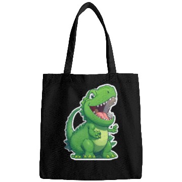 Discover Green Dinosaur Bags