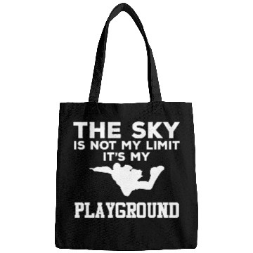 Discover Sky Playground - Skydiver Skydiving Parachuting Bags