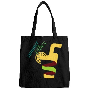 Discover Cool lemon drink summer design Bags