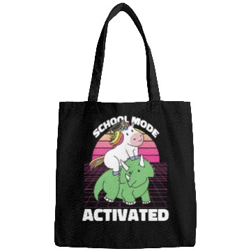 Discover Student Unicorn Triceratops Dino Back To School Bags