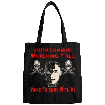 Discover John Connor Watching You Make Friends With AI © Bags