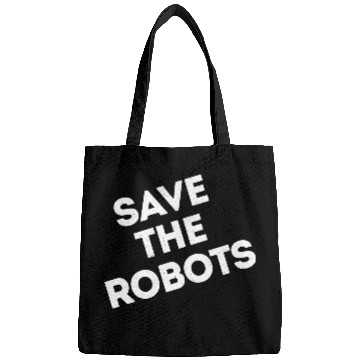 Discover Save the Robots NYC dark Bags