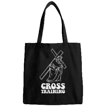 Discover Cross Training Funny Jesus Bags