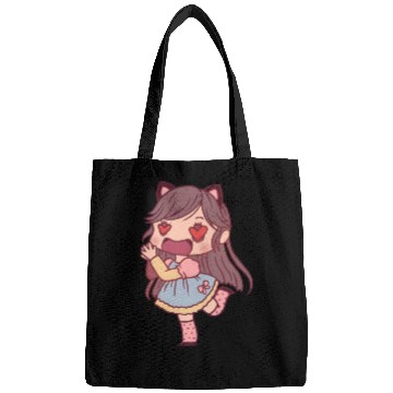 Discover Chibi Girl In Love Bags