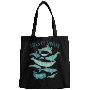 Discover Vintage Whale Lover Design Bags