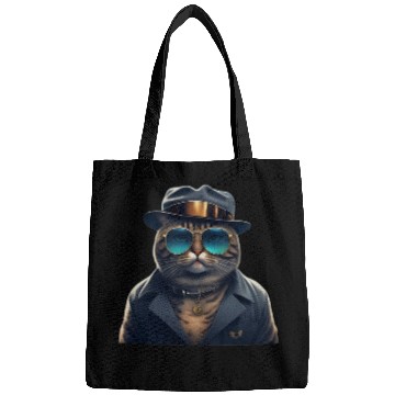Discover cat; I'm the boss Bags