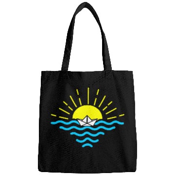 Discover Sunsetpaper boat Bags