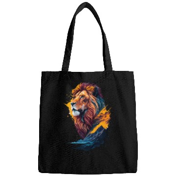 Discover Abstract Lion illustration Bags