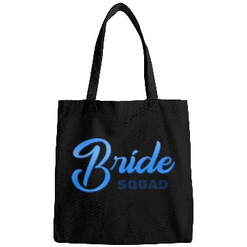 Discover Bride Squad Blue Bags
