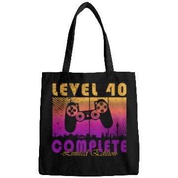 Discover 40th Birthday Gaming Level 40 Complete Gamer Bags