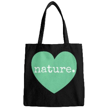 Discover love nature heart Bags