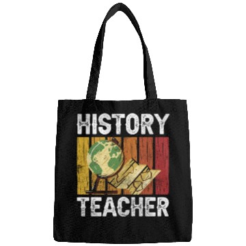 Discover History Teacher Job Historian Historic Bags