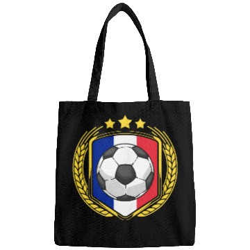 Discover France Flag Soccer Bags