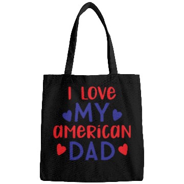 Discover I Love My American Dad boy nature Bags
