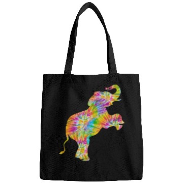 Discover Tie Dye Elephant Lover Bags