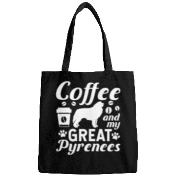 Discover Coffee And My Great Pyrenees Bags