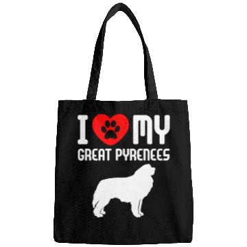 Discover I Love My Great Pyrenees Bags