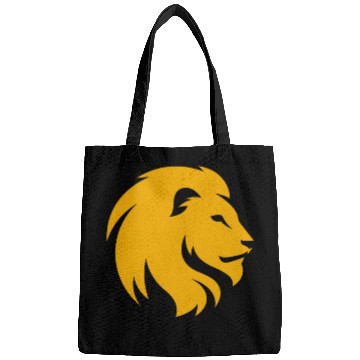 Discover LION YELLOW SIDE FACE Bags