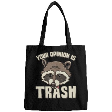 Discover Raccoon Trash Panda Meme Garbage Humor Bags