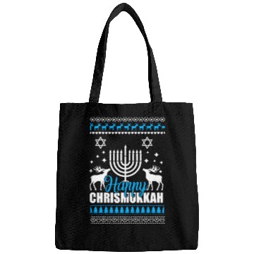 Discover Happy Chrismukkah Ugly Style Bags