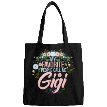 Discover My Favorite People Call Me Gigi Mom Grandma Bags