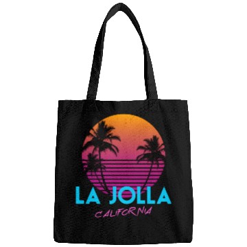Discover La Jolla California 80S Bags