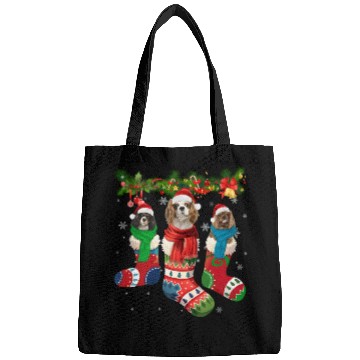 Discover Three Cavalier King Charles Spaniel In Sock Bags