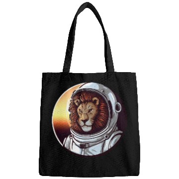Discover Lion Astronaut - Adventurous Space Design Bags