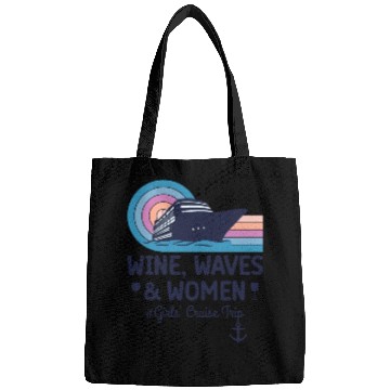 Discover Wine, Waves and Women - Girls' Cruise Trip Bags
