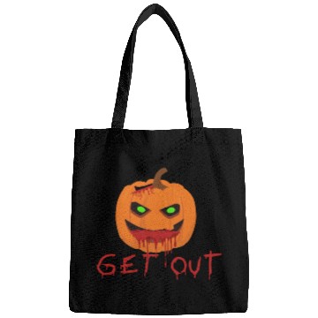 Discover Halloween Pumpkin Get Out Bags