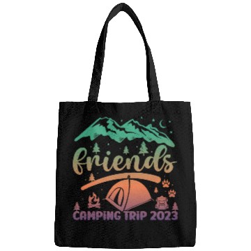 Discover Friends Camping Trip Camping Lover Camper stars Bags
