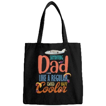 Discover Skydiving Dad nostalgia Bags