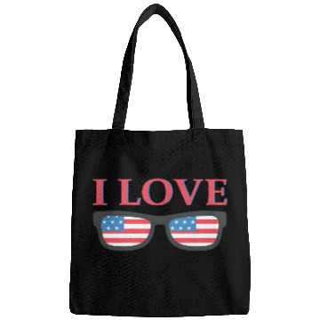 Discover I Love America Bags