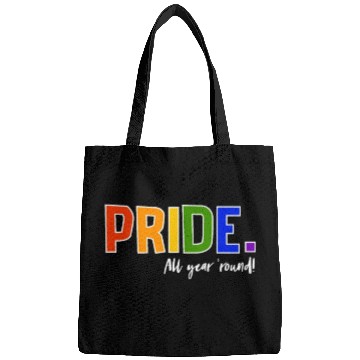 Discover Pride LGBT Love wins, we are queer and proud Bags