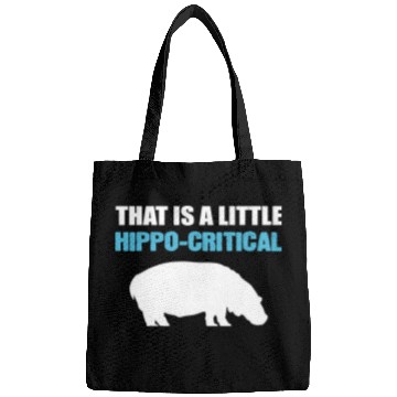 Discover Little Hippo-Critical Zookeeper Or Animal Lover Gi Bags