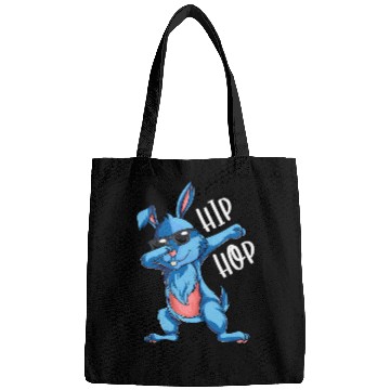 Discover Hip Hop Dabbing Bunny Easter Day Bags