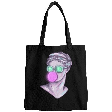 Discover Cool Neon Greek Statue Lady Bags