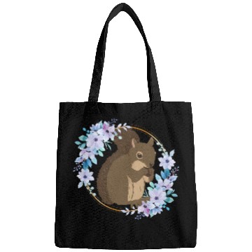 Discover Flower Circle Squirrel Bags