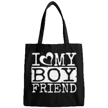 Discover I LOVE MY BOYFRIEND Bags