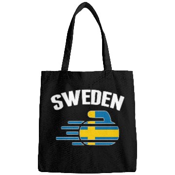 Discover Sweden Curling Rock Sport Fans Swedish Curlers Win Bags