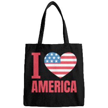 Discover I Love America Bags