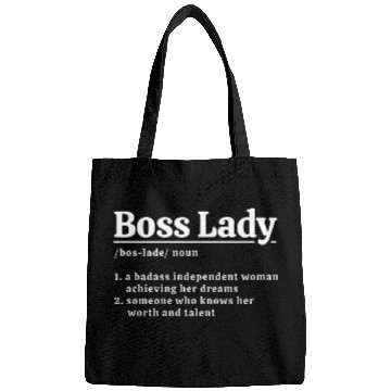 Discover Boss Lady White Type Bags
